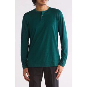 NWT Theory Long Sleeve Henley T-Shirt